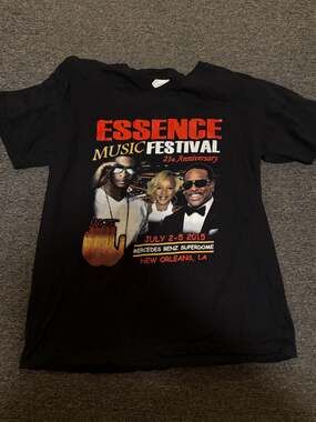 2015 Essence Music Festival 21st Anniversary Tour Shirt Mary J. Blige Usher Kend